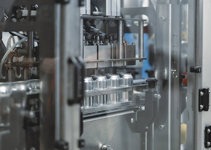 machine mise en canette